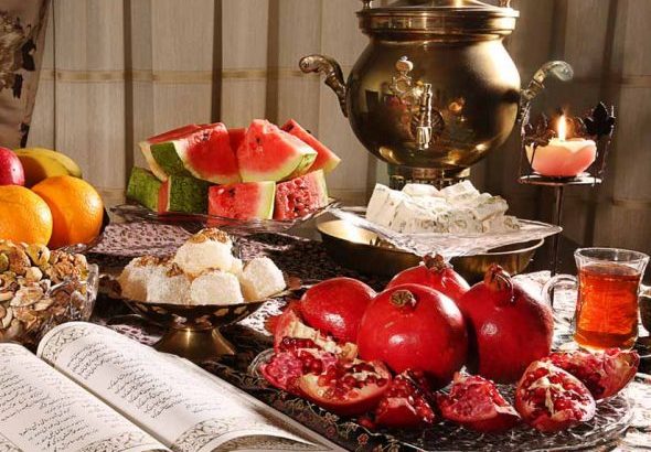 زیبایی های شب یلدا در یزد/ چله ای که با تجمل همراه شد