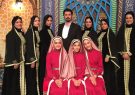 هنرنمایی بانوان دف‌نواز یزدی در تلویزیون عراق