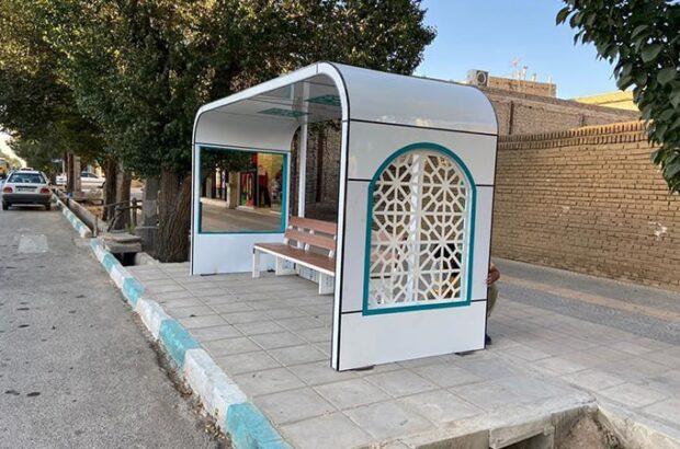 مبلمان جدید شهری در بلوار شهید دشتی نصب می‌شود
