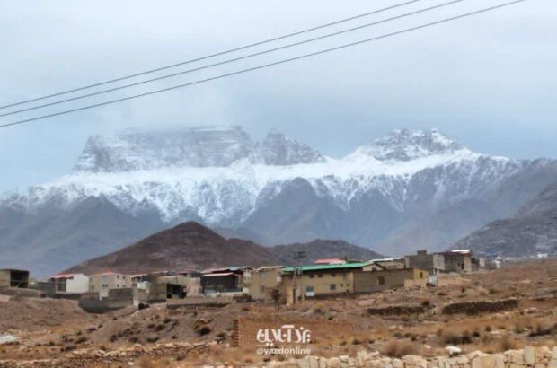 بارش باران در یزد/ ارتفاعات سفیدپوش شد بارش باران در یزد/ ارتفاعات سفیدپوش شد